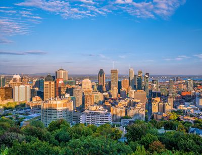 Skyline von Montréal.